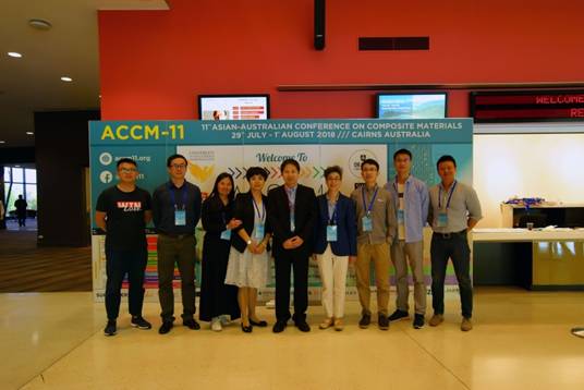 实验室师生参加第十一届亚澳复合材料大会