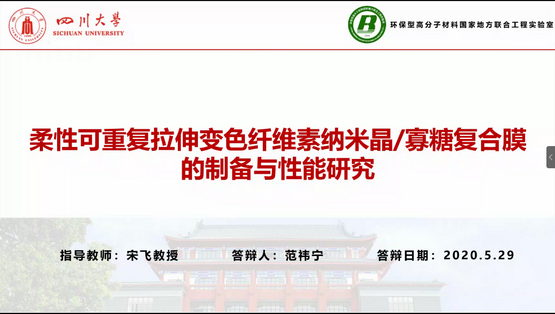 实验室2020届本科毕业生论文答辩圆满结束